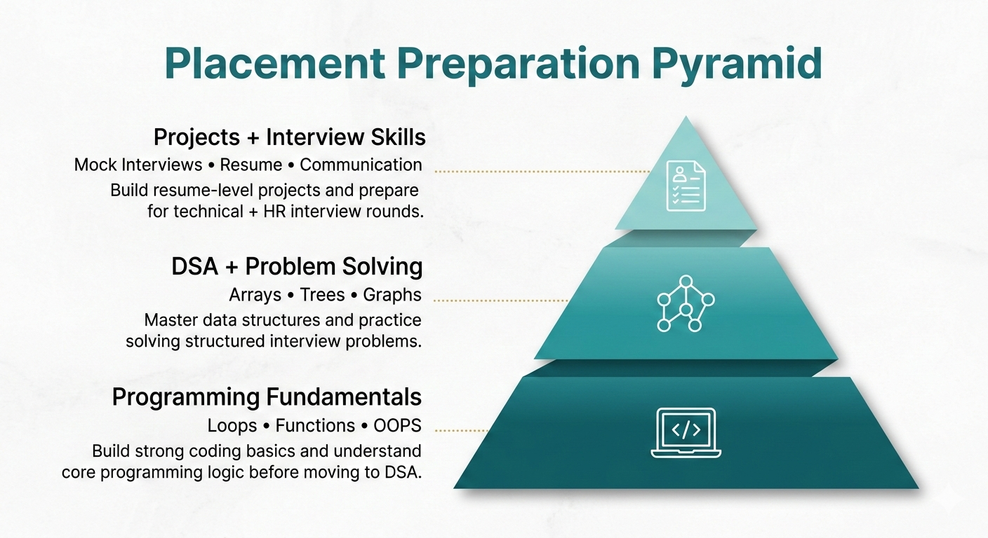 Placement Preparation Pyramid